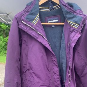 Lands End cold weather anorak